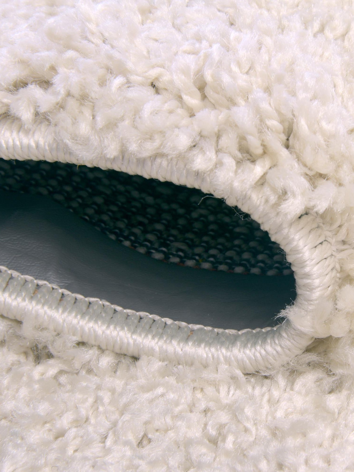 Oatmeal Beige 2' x 4' 1 Soft Solid Shag Runner Area Rug Thick Soft Touch Fluffy & Plush Shaggy Pile