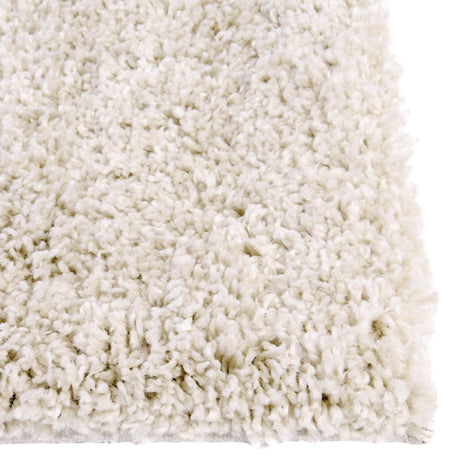 Oatmeal Beige 2' 7 x 13' 1 Soft Solid Shag Runner Area Rug Thick Soft Touch Fluffy & Plush Shaggy Pile 100% Polypropylene Minimalist Carpet for Modern Home Interiors for Sale at Rug Engine