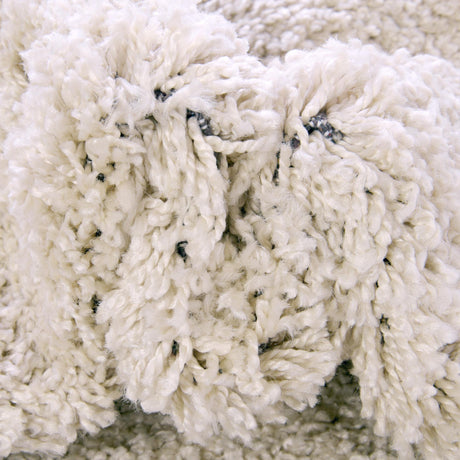 Oatmeal Beige 2' 7 x 13' 1 Soft Solid Shag Runner Area Rug Thick Soft Touch Fluffy & Plush Shaggy Pile 100% Polypropylene Minimalist Carpet for Modern Home Interiors for Sale at Rug Engine
