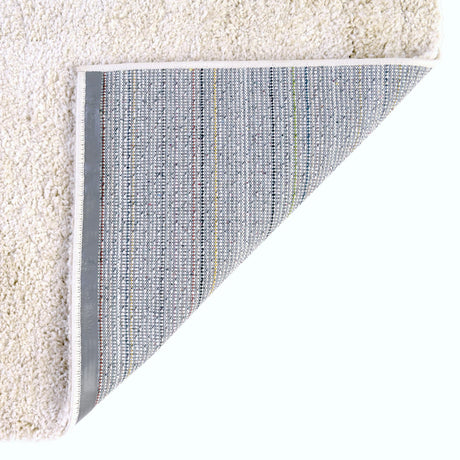 Oatmeal Beige 2' 7 x 13' 1 Soft Solid Shag Runner Area Rug Thick Soft Touch Fluffy & Plush Shaggy Pile 100% Polypropylene Minimalist Carpet for Modern Home Interiors for Sale at Rug Engine