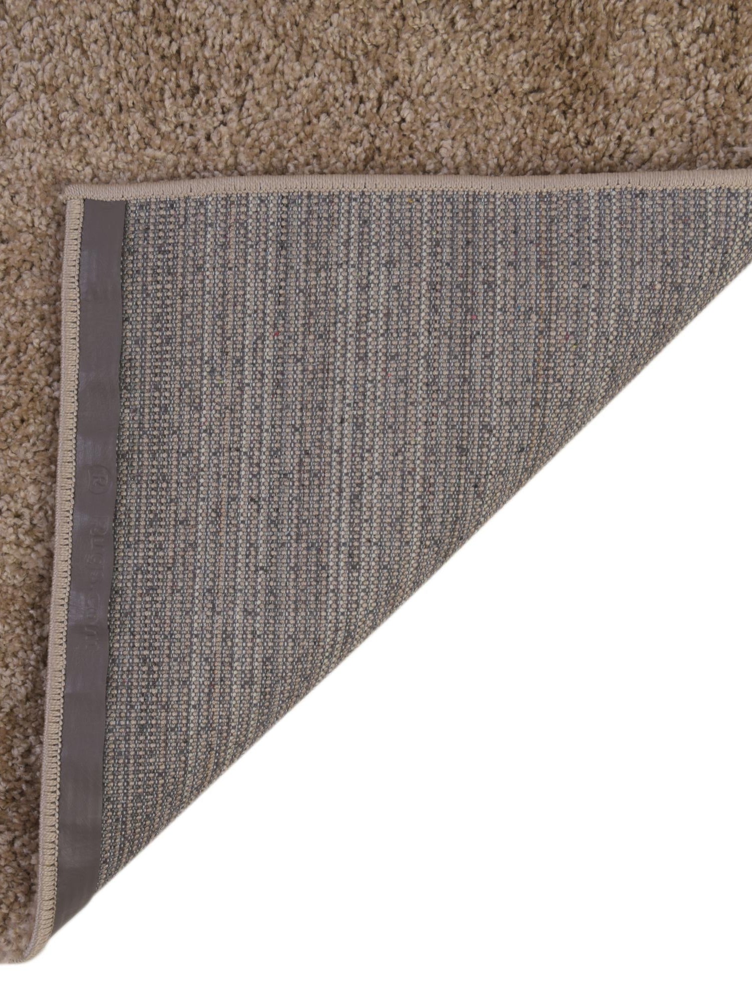 Khaki 6' 1 x 9' Soft Solid Shag Rectangle Area Rug Thick Soft Touch Fluffy & Plush Shaggy Pile 100% Polypropylene Minimalist Carpet for Modern Home Interiors for Sale at Rug Engine