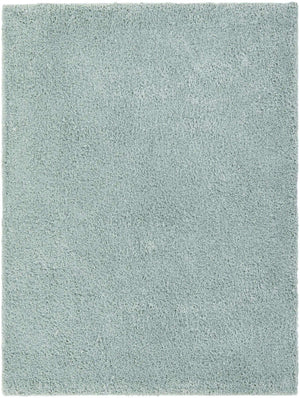 Sage Green 9' x 12' 2 Soft Solid Shag Rectangle Area Rug Thick Soft Touch Fluffy & Plush Shaggy Pile