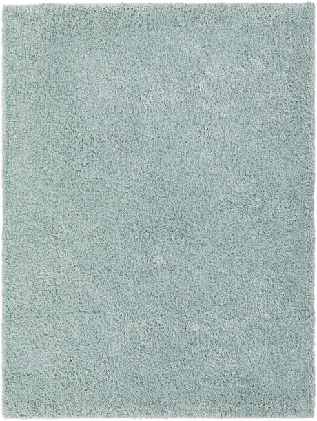 Sage Green 9' x 12' 2 Soft Solid Shag Rectangle Area Rug Thick Soft Touch Fluffy & Plush Shaggy Pile