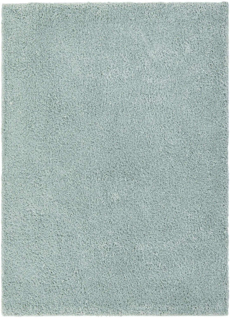 Sage Green 8' x 11' Soft Solid Shag Rectangle Area Rug Thick Soft Touch Fluffy & Plush Shaggy Pile