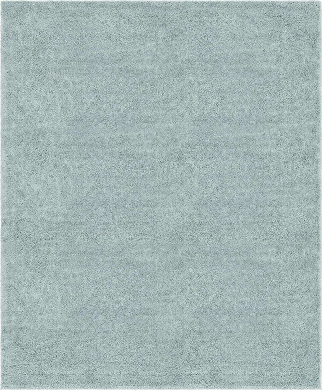 Sage Green 8' x 10' Soft Solid Shag Rectangle Area Rug Thick Soft Touch Fluffy & Plush Shaggy Pile