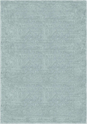 Sage Green 7' 1 x 10' Soft Solid Shag Rectangle Area Rug Thick Soft Touch Fluffy & Plush Shaggy Pile