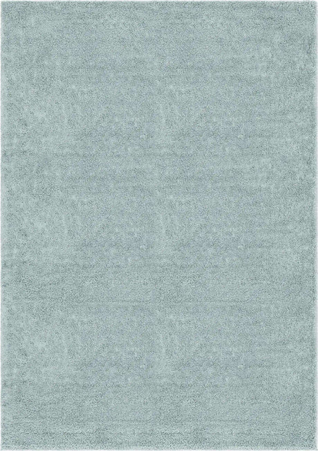 Sage Green 7' 1 x 10' Soft Solid Shag Rectangle Area Rug Thick Soft Touch Fluffy & Plush Shaggy Pile