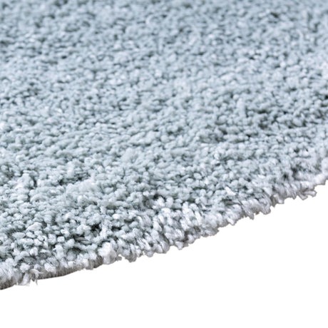 Sage Green 3' 3 x 3' 3 Soft Solid Shag Round Area Rug Thick Soft Touch Fluffy & Plush Shaggy Pile 100% Polypropylene Minimalist Carpet for Modern Home Interiors for Sale at Rug Engine