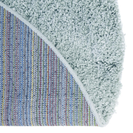 Sage Green 8' x 8' Soft Solid Shag Round Area Rug Thick Soft Touch Fluffy & Plush Shaggy Pile 100% Polypropylene Minimalist Carpet for Modern Home Interiors for Sale at Rug Engine