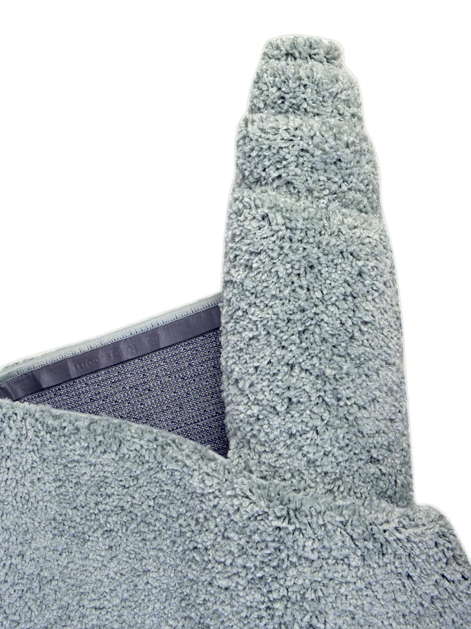 Sage Green 8' x 8' Soft Solid Shag Round Area Rug Thick Soft Touch Fluffy & Plush Shaggy Pile 100% Polypropylene Minimalist Carpet for Modern Home Interiors for Sale at Rug Engine