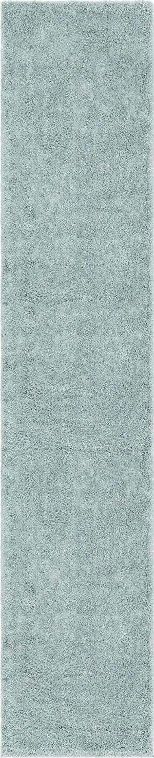 Sage Green 2' 7 x 13' 1 Soft Solid Shag Runner Area Rug Thick Soft Touch Fluffy & Plush Shaggy Pile