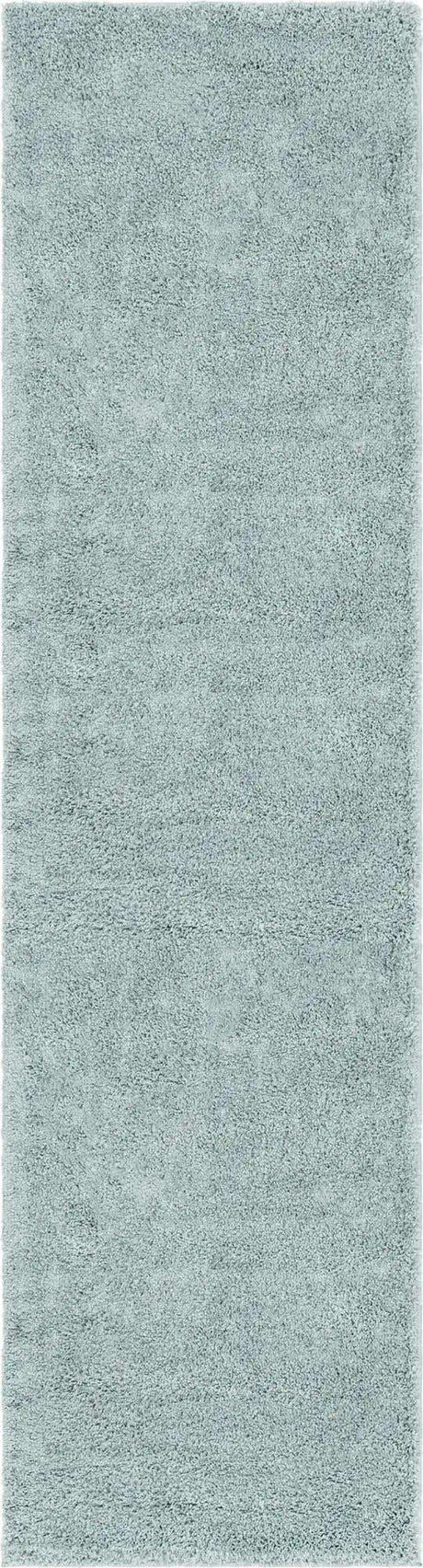 Sage Green 2' 7 x 10' Soft Solid Shag Runner Area Rug Thick Soft Touch Fluffy & Plush Shaggy Pile