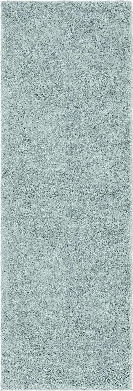 Sage Green 2' x 6' 9 Soft Solid Shag Runner Area Rug Thick Soft Touch Fluffy & Plush Shaggy Pile