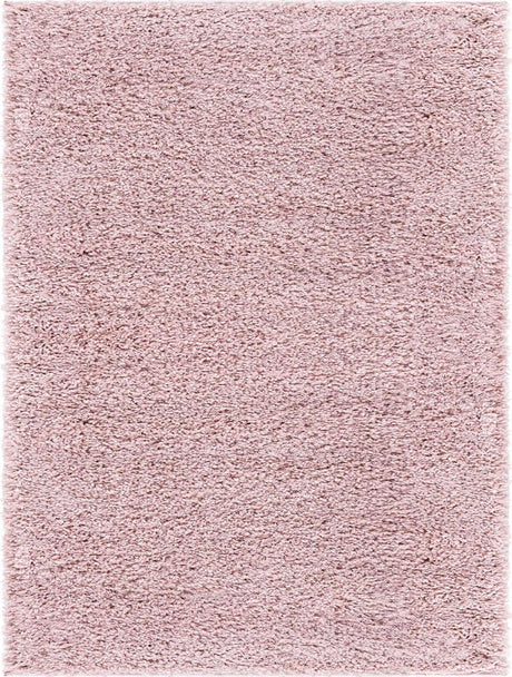 Pink 9' x 12' 2 Soft Solid Shag Rectangle Area Rug Thick Soft Touch Fluffy & Plush Shaggy Pile