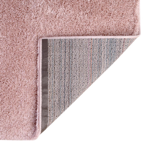 Pink 2' x 3' 1 Soft Solid Shag Rectangle Area Rug Thick Soft Touch Fluffy & Plush Shaggy Pile 100% Polypropylene Minimalist Carpet for Modern Home Interiors for Sale at Rug Engine