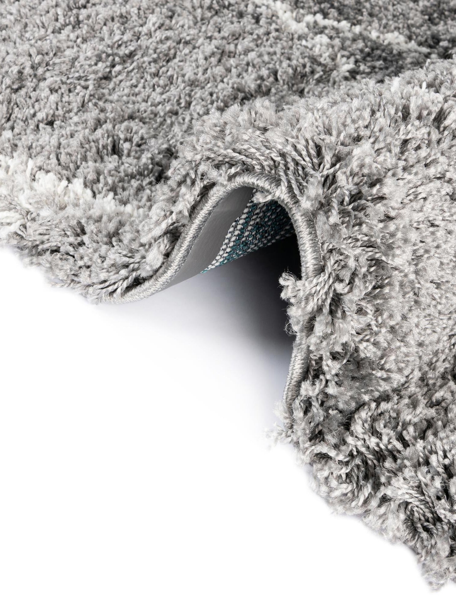 Cloud Gray 7' 10 x 10' Soft Touch Shag Rectangle Area Rug Thick Soft Touch Fluffy & Plush Shaggy Pile 100% Polypropylene Unique Carpet for Modern Home Interiors for Sale at Rug Engine