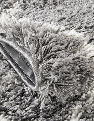 Cloud Gray 2' x 6' 7 Soft Touch Shag Runner Area Rug Thick Soft Touch Fluffy & Plush Shaggy Pile