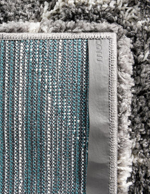 Cloud Gray 2' x 6' 7 Soft Touch Shag Runner Area Rug Thick Soft Touch Fluffy & Plush Shaggy Pile