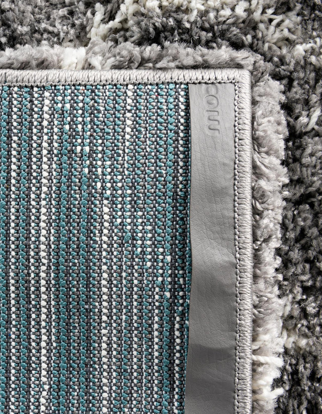 Cloud Gray 2' x 6' 7 Soft Touch Shag Runner Area Rug Thick Soft Touch Fluffy & Plush Shaggy Pile