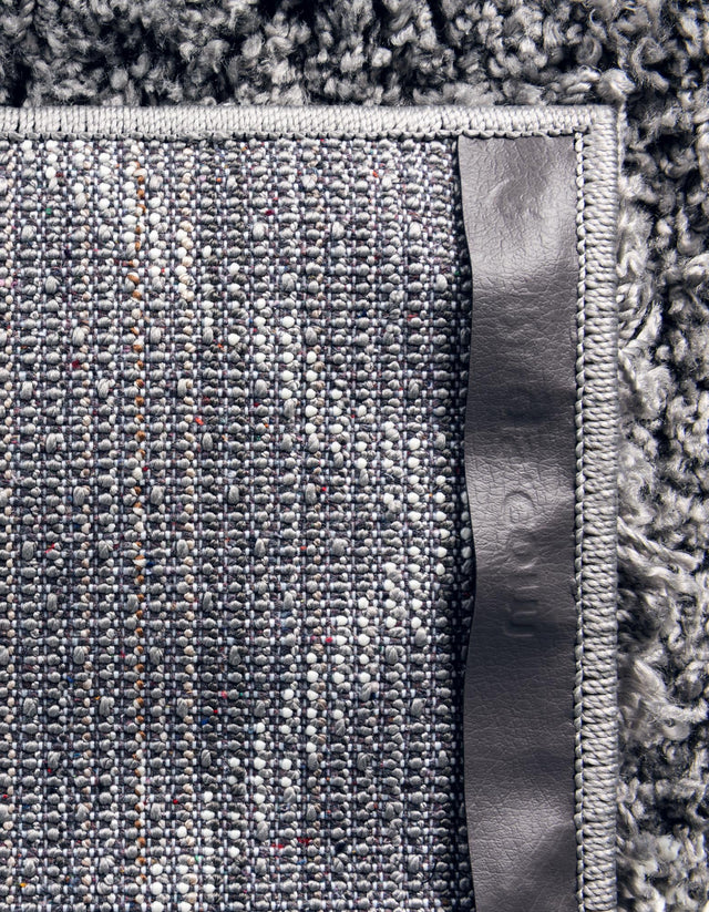 Pebble Gray 4' 1 x 6' 1 Soft Touch Shag Rectangle Area Rug Thick Soft Touch Fluffy & Plush Shaggy Pile