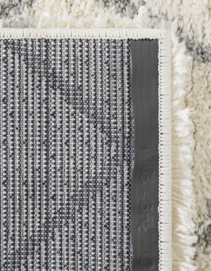 Ivory 2' 7 x 10' Soft Touch Shag Runner Area Rug Thick Soft Touch Fluffy & Plush Shaggy Pile