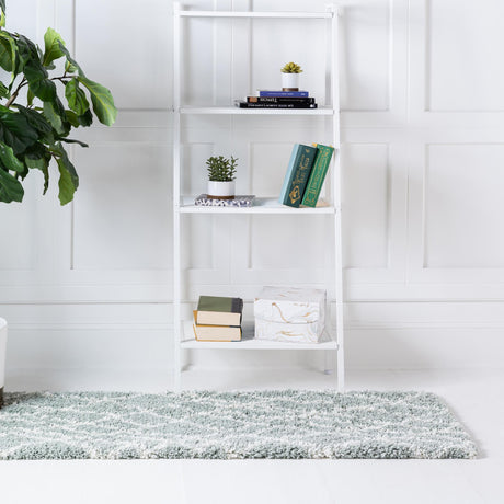 Sage Green 2' x 6' 7 Soft Touch Shag Runner Area Rug Thick Soft Touch Fluffy & Plush Shaggy Pile 100% Polypropylene Unique Carpet for Modern Home Interiors for Sale at Rug Engine