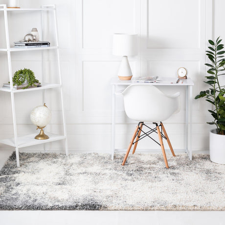 Pebble Gray 9' x 12' Soft Touch Shag Rectangle Area Rug Thick Soft Touch Fluffy & Plush Shaggy Pile 100% Polypropylene Unique Carpet for Modern Home Interiors for Sale at Rug Engine