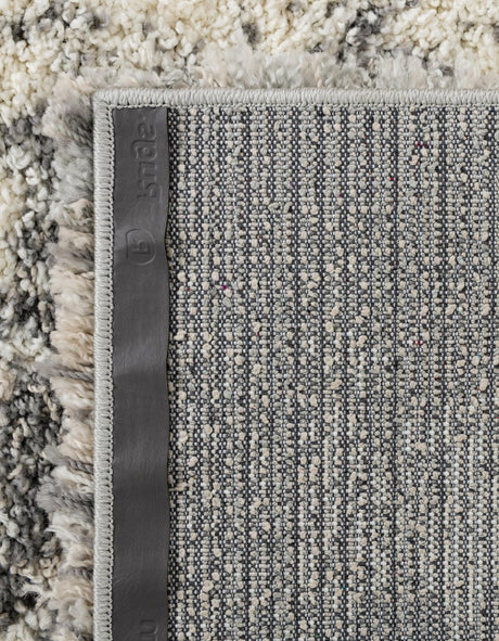 Pebble Gray 4' 1 x 4' 1 Soft Touch Shag Square Area Rug Thick Soft Touch Fluffy & Plush Shaggy Pile 100% Polypropylene Unique Carpet for Modern Home Interiors for Sale at Rug Engine