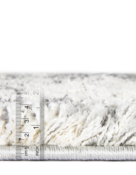 Smoke Gray 2' 7 x 10' Soft Touch Shag Runner Area Rug Thick Soft Touch Fluffy & Plush Shaggy Pile 100% Polypropylene Unique Carpet for Modern Home Interiors for Sale at Rug Engine