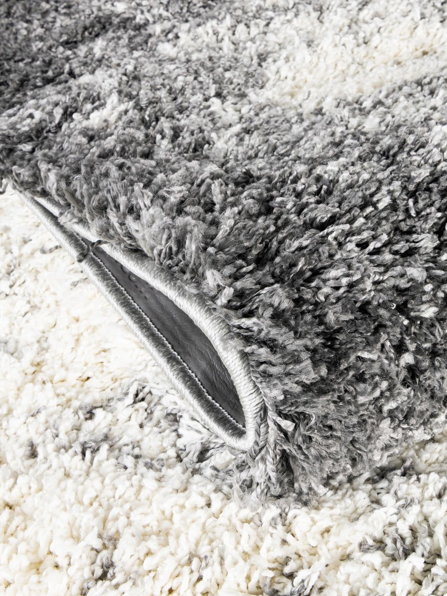 Smoke Gray 2' 7 x 10' Soft Touch Shag Runner Area Rug Thick Soft Touch Fluffy & Plush Shaggy Pile 100% Polypropylene Unique Carpet for Modern Home Interiors for Sale at Rug Engine
