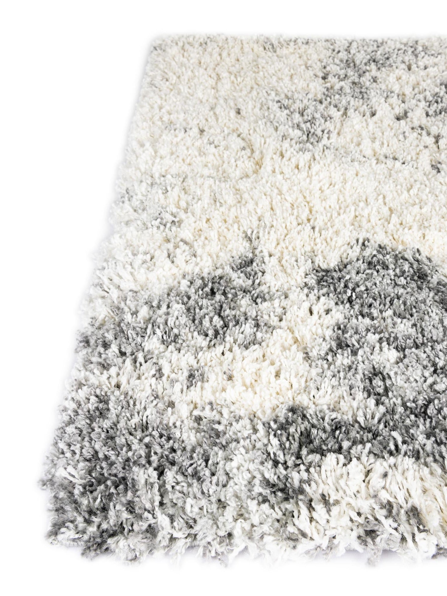 Smoke Gray 2' 7 x 10' Soft Touch Shag Runner Area Rug Thick Soft Touch Fluffy & Plush Shaggy Pile 100% Polypropylene Unique Carpet for Modern Home Interiors for Sale at Rug Engine