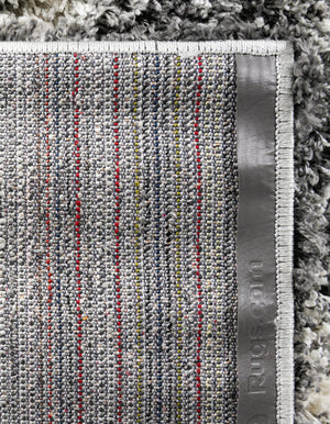 Smoke Gray 2' 7 x 10' Soft Touch Shag Runner Area Rug Thick Soft Touch Fluffy & Plush Shaggy Pile