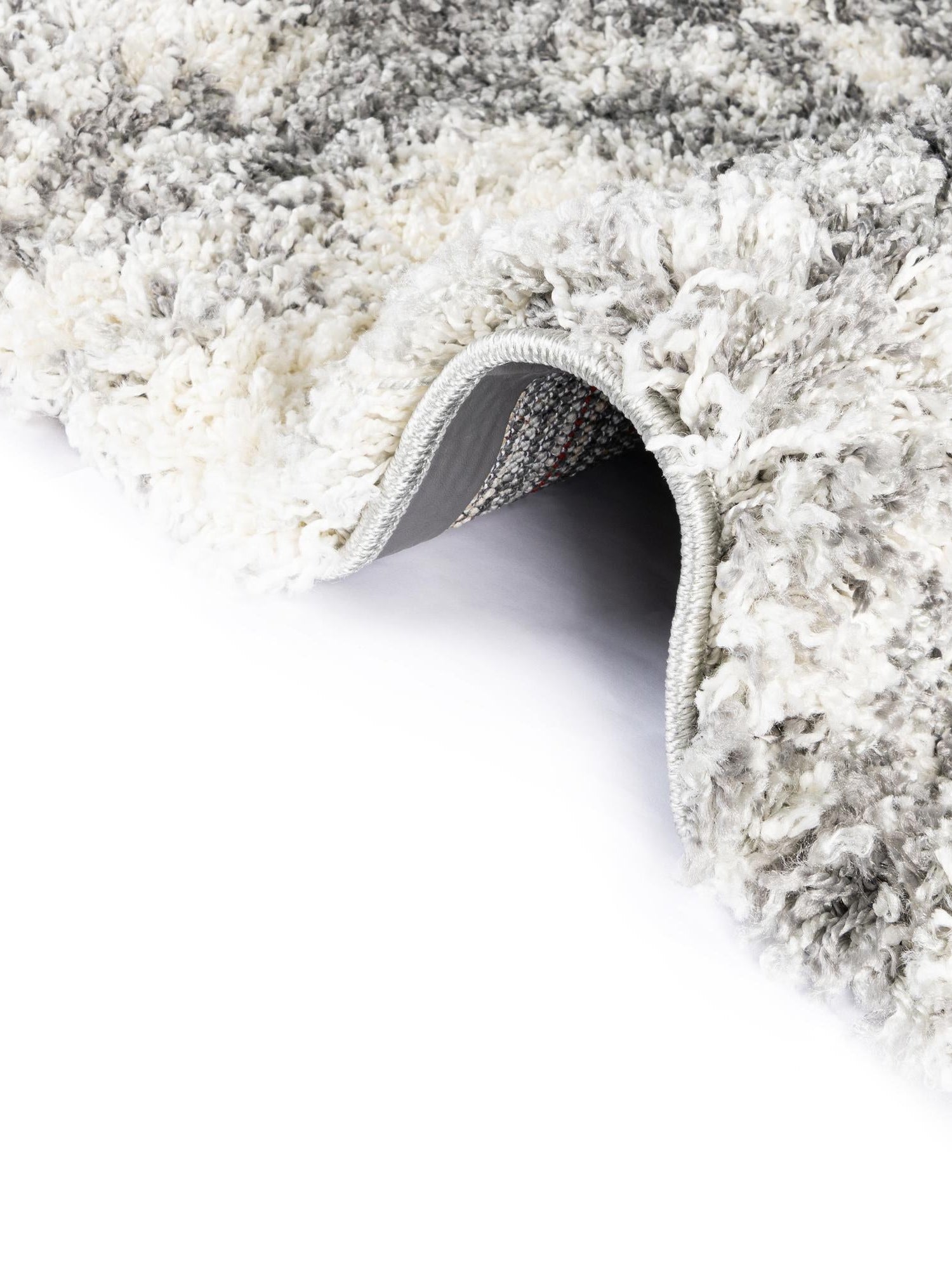 Smoke Gray 2' 7 x 10' Soft Touch Shag Runner Area Rug Thick Soft Touch Fluffy & Plush Shaggy Pile 100% Polypropylene Unique Carpet for Modern Home Interiors for Sale at Rug Engine