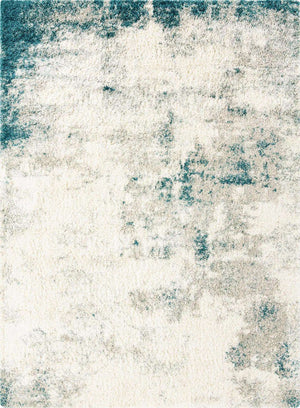 Sage Green 9' x 12' Soft Touch Shag Rectangle Area Rug Thick Soft Touch Fluffy & Plush Shaggy Pile