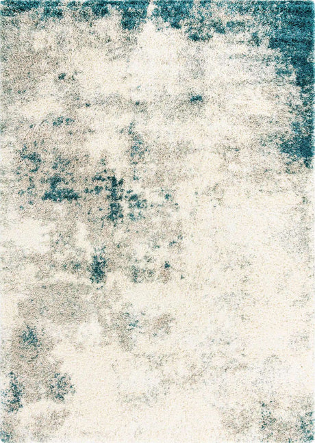Sage Green 7' 10 x 11' Soft Touch Shag Rectangle Area Rug Thick Soft Touch Fluffy & Plush Shaggy Pile