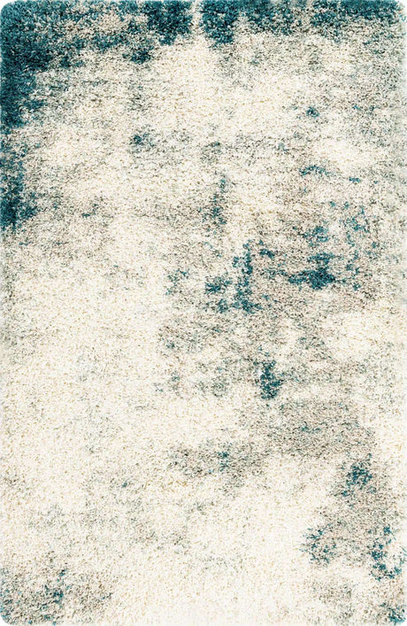 Sage Green 4' 1 x 6' 1 Soft Touch Shag Rectangle Area Rug Thick Soft Touch Fluffy & Plush Shaggy Pile