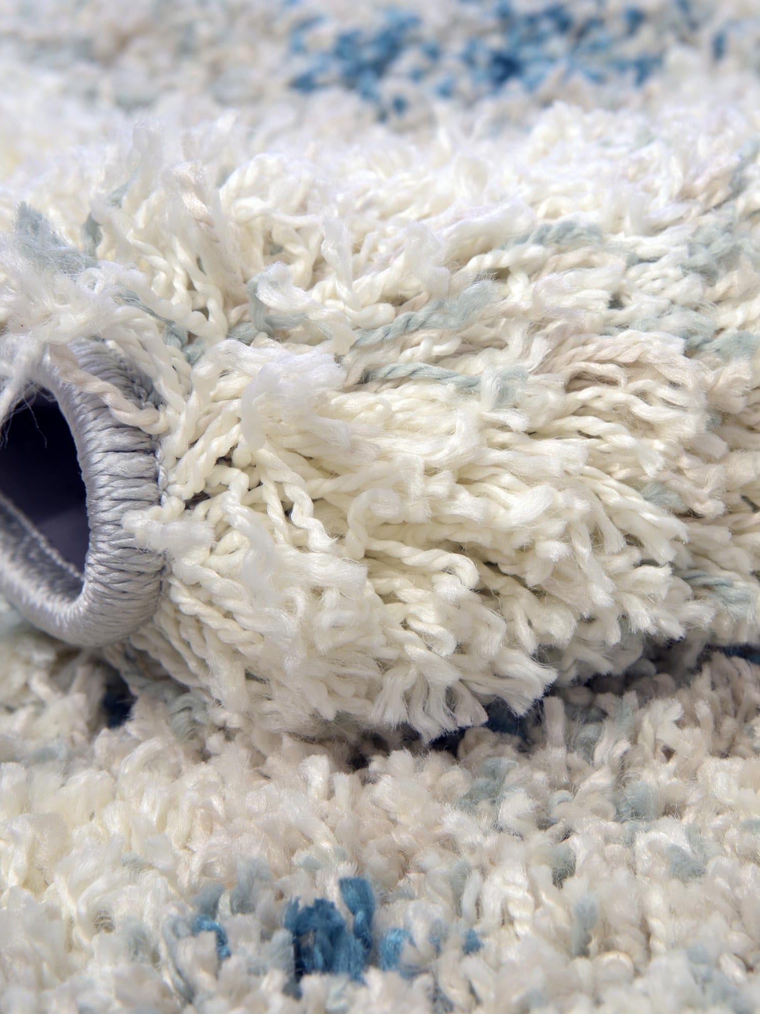 Sage Green 5' 3 x 5' 3 Soft Touch Shag Round Area Rug Thick Soft Touch Fluffy & Plush Shaggy Pile 100% Polypropylene Unique Carpet for Modern Home Interiors for Sale at Rug Engine