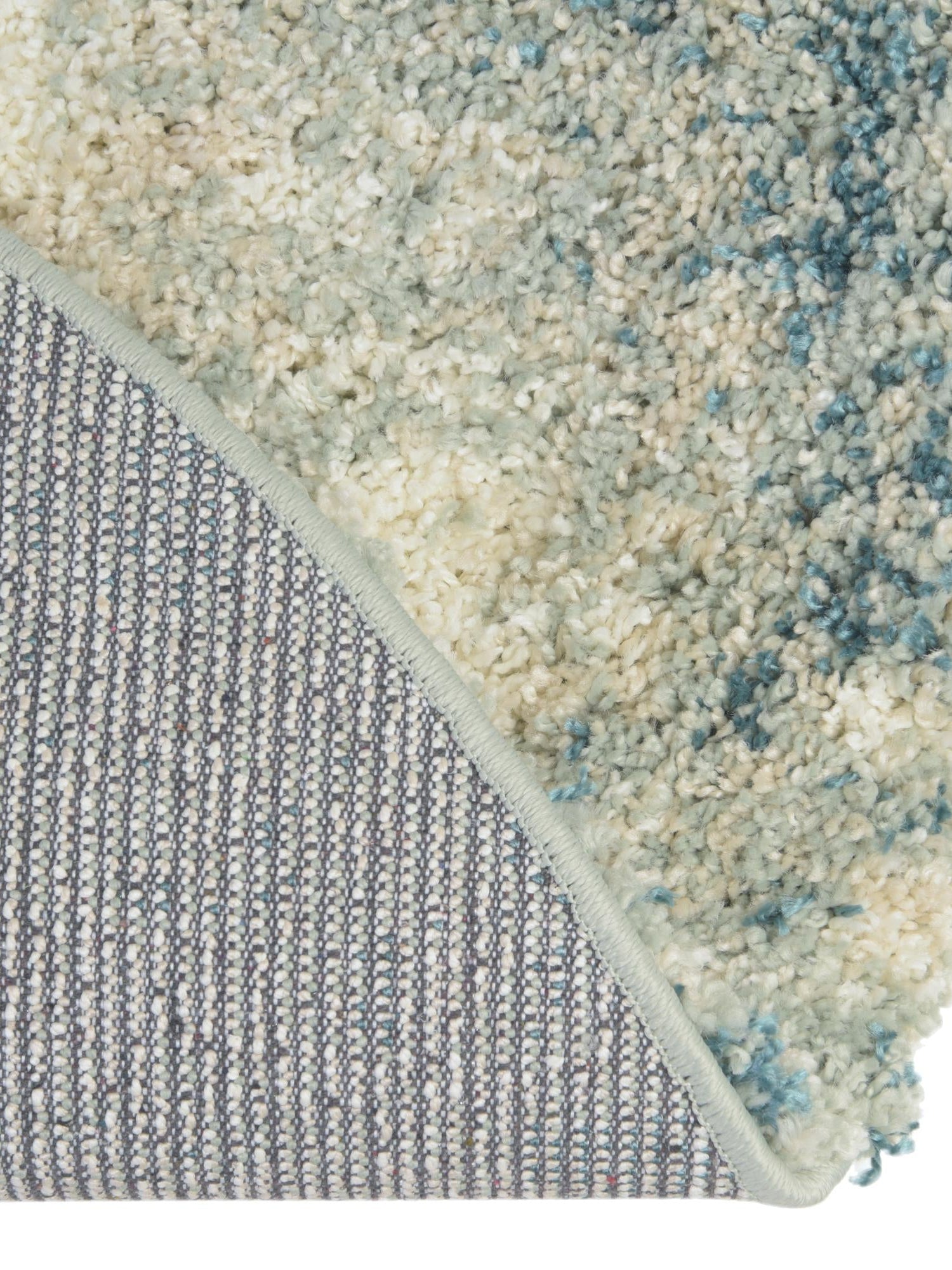 Sage Green 5' 3 x 5' 3 Soft Touch Shag Round Area Rug Thick Soft Touch Fluffy & Plush Shaggy Pile 100% Polypropylene Unique Carpet for Modern Home Interiors for Sale at Rug Engine
