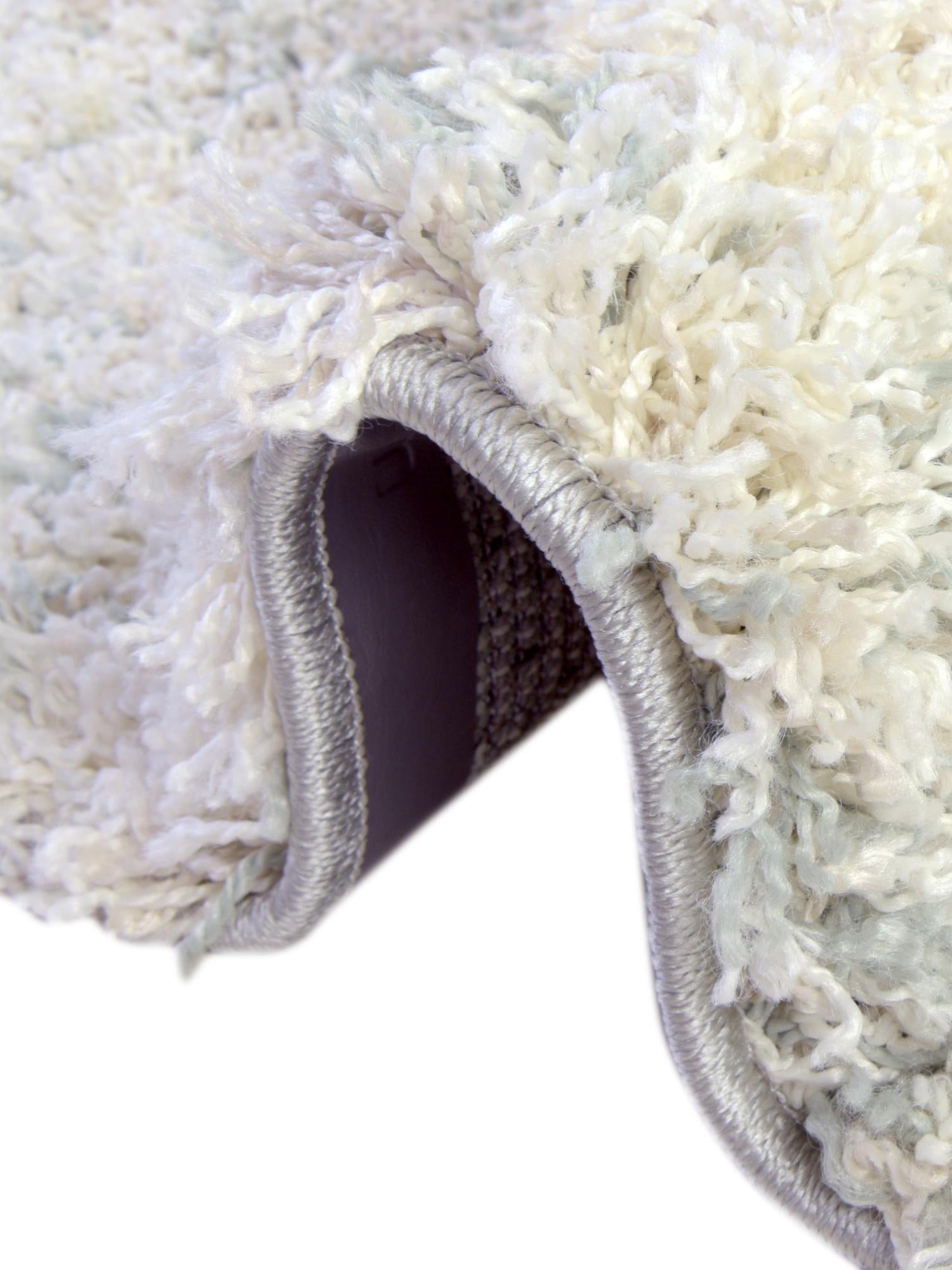 Sage Green 7' 10 x 7' 10 Soft Touch Shag Round Area Rug Thick Soft Touch Fluffy & Plush Shaggy Pile 100% Polypropylene Unique Carpet for Modern Home Interiors for Sale at Rug Engine