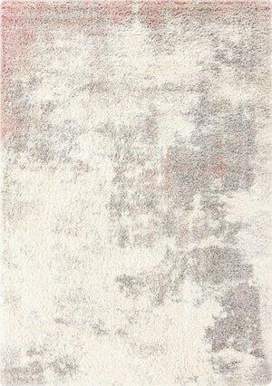 Pink 7' 10 x 11' Soft Touch Shag Rectangle Area Rug Thick Soft Touch Fluffy & Plush Shaggy Pile