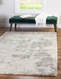Pink 2' x 3' 1 Soft Touch Shag Rectangle Area Rug Thick Soft Touch Fluffy & Plush Shaggy Pile