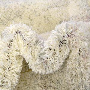 Pink 9' x 12' Soft Touch Shag Rectangle Area Rug Thick Soft Touch Fluffy & Plush Shaggy Pile