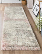 Pink 2' 7 x 13' 1 Soft Touch Shag Runner Area Rug Thick Soft Touch Fluffy & Plush Shaggy Pile