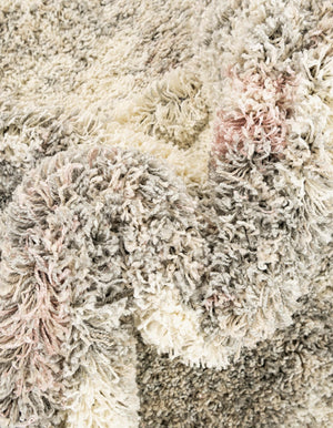 Pink 2' 7 x 13' 1 Soft Touch Shag Runner Area Rug Thick Soft Touch Fluffy & Plush Shaggy Pile