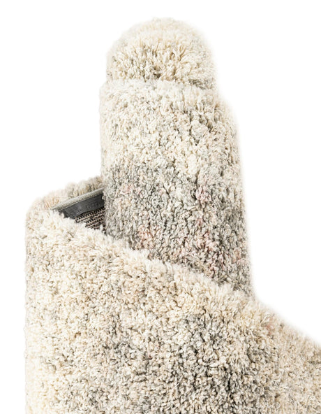 Pink 2' 7 x 13' 1 Soft Touch Shag Runner Area Rug Thick Soft Touch Fluffy & Plush Shaggy Pile 100% Polypropylene Unique Carpet for Modern Home Interiors for Sale at Rug Engine