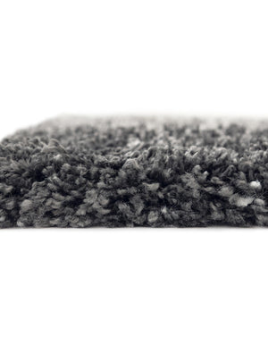 Smoke Gray 7' 10 x 10' Soft Touch Shag Rectangle Area Rug Thick Soft Touch Fluffy & Plush Shaggy Pile