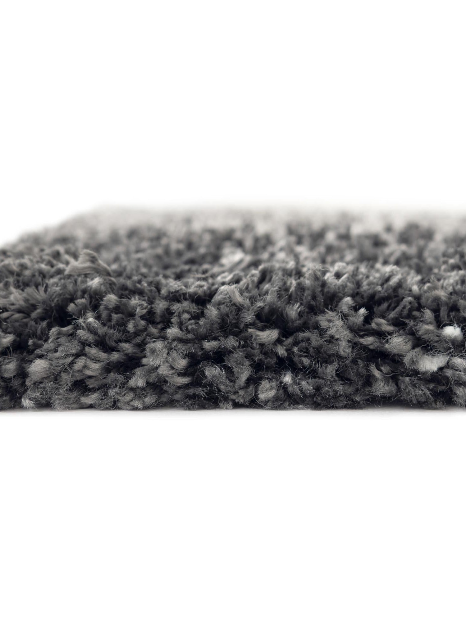 Smoke Gray 4' 1 x 4' 1 Soft Touch Shag Square Area Rug Thick Soft Touch Fluffy & Plush Shaggy Pile 100% Polypropylene Unique Carpet for Modern Home Interiors for Sale at Rug Engine