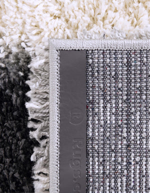 Smoke Gray 2' x 6' 7 Soft Touch Shag Runner Area Rug Thick Soft Touch Fluffy & Plush Shaggy Pile