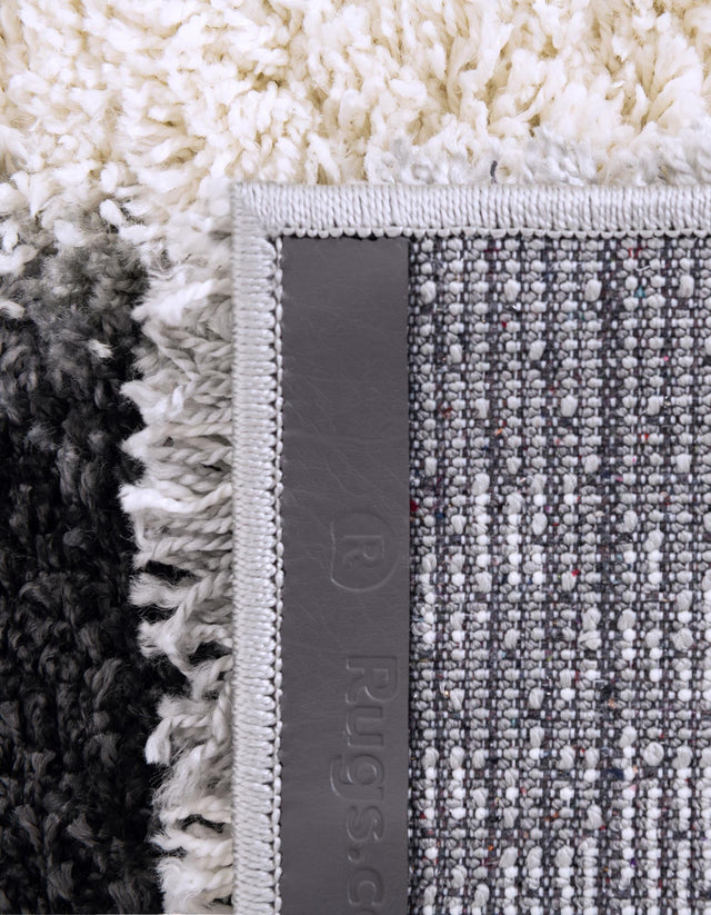 Smoke Gray 2' x 6' 7 Soft Touch Shag Runner Area Rug Thick Soft Touch Fluffy & Plush Shaggy Pile