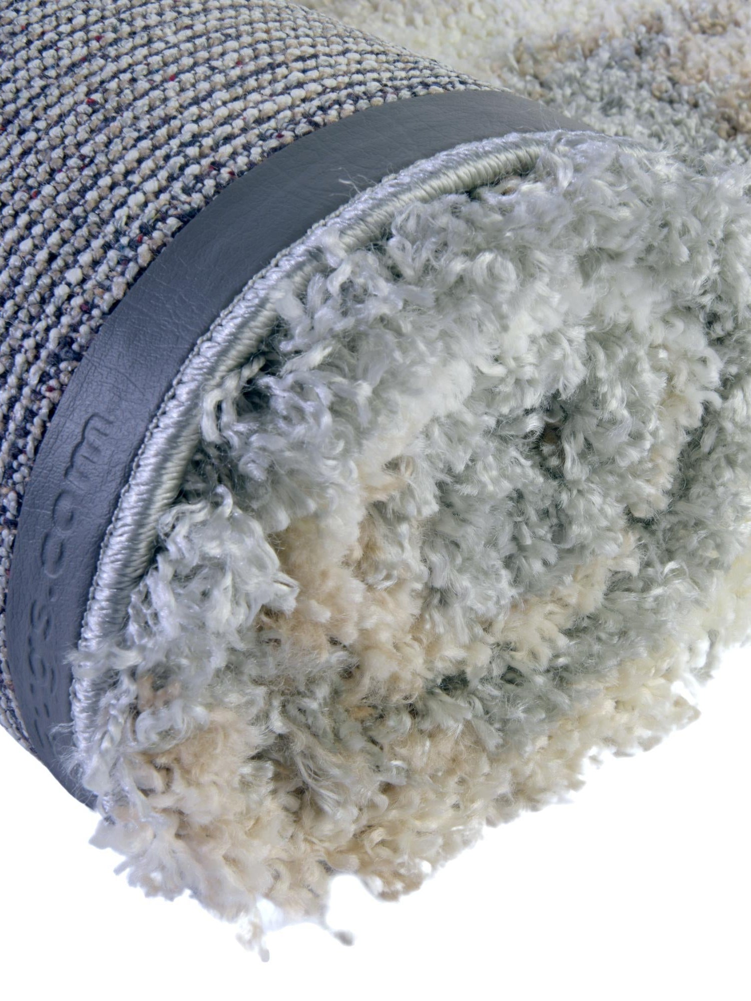 Khaki 7' 1 x 10' Soft Touch Shag Rectangle Area Rug Thick Soft Touch Fluffy & Plush Shaggy Pile 100% Polypropylene Unique Carpet for Modern Home Interiors for Sale at Rug Engine